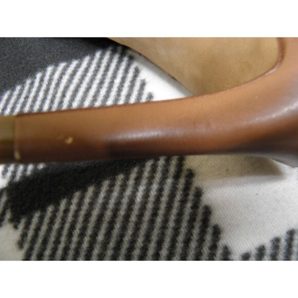 Antonio Melani SlingBack in Patent Metallic Toffee Oversized Flower - Picture 6 of 9